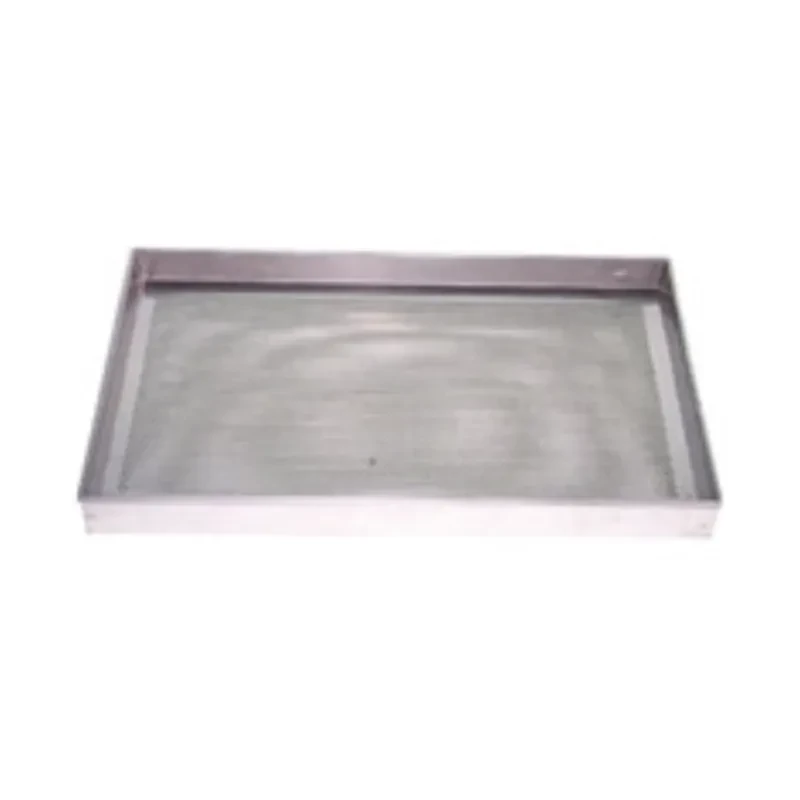 Beveled square plate right angle tray (movable)