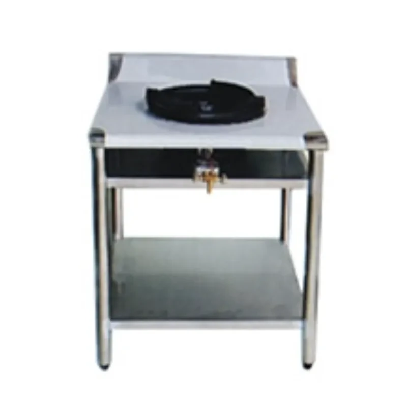 Basic single-burner stir-fry station (double burner)