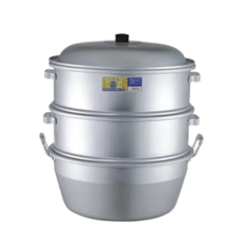 Aluminum steamer set