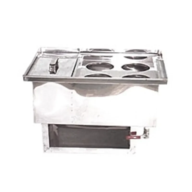 Heavy-duty 4-compartment noodle container