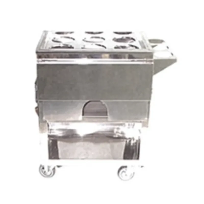 Standing 6-compartment noodle container