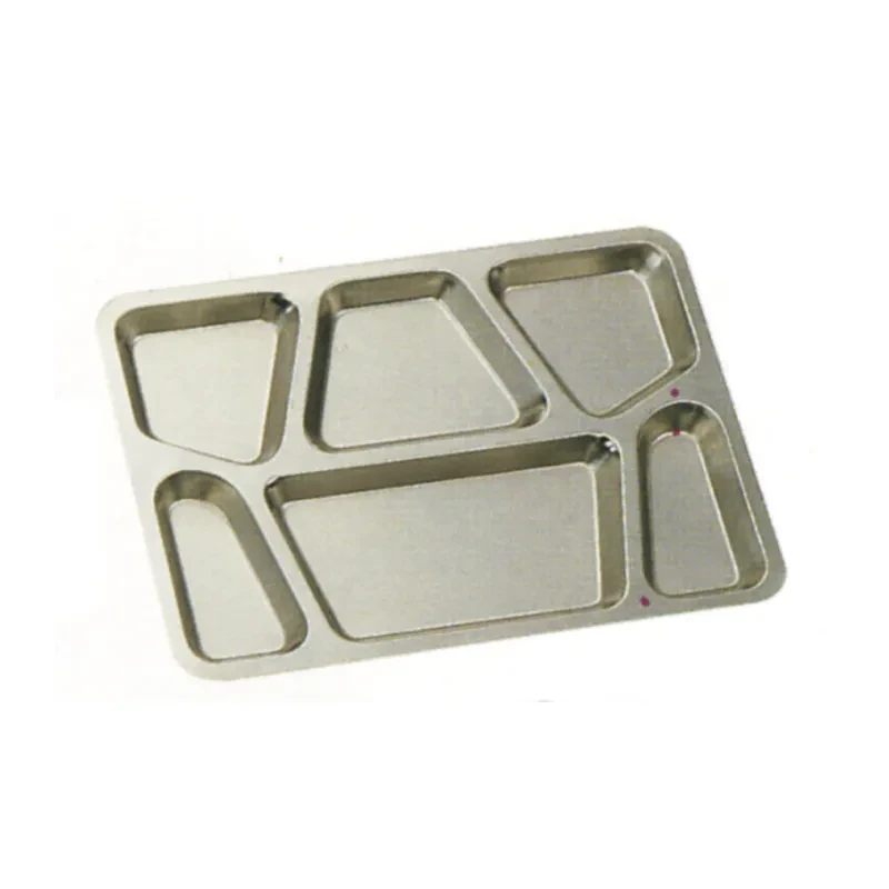Large 6-compartment tray